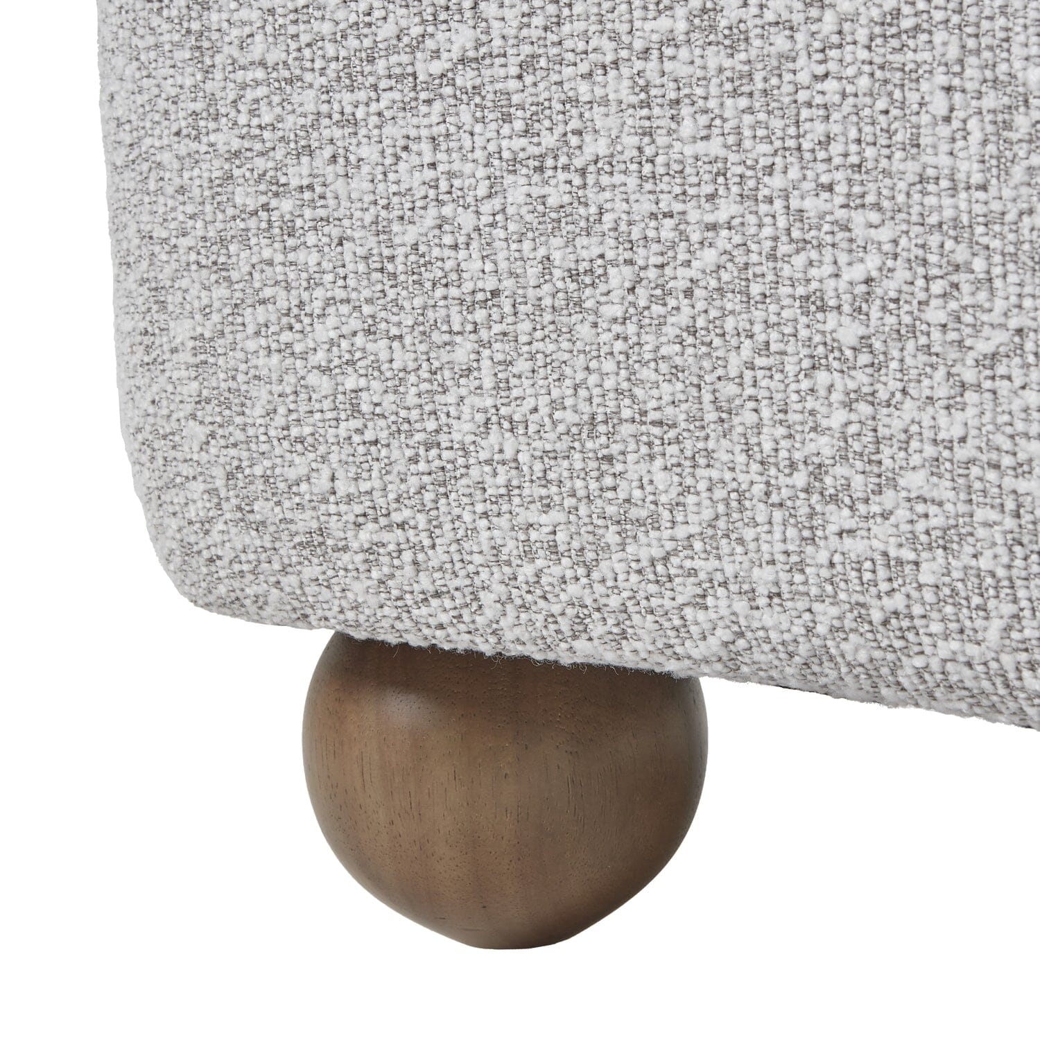 Addison Grey Boucle Textured Armchair - Image 4
