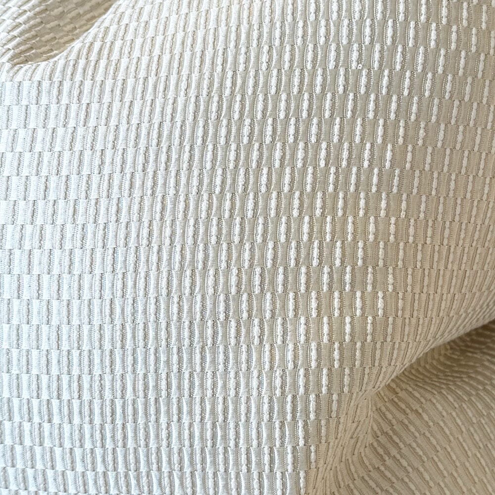 Adeline Cream & Gold Textured Cushion - 50x50cm - Image 2