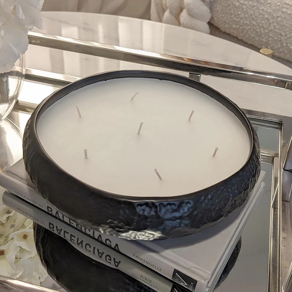 Aeolian 7 Wick Black Scented Candle - Image 5