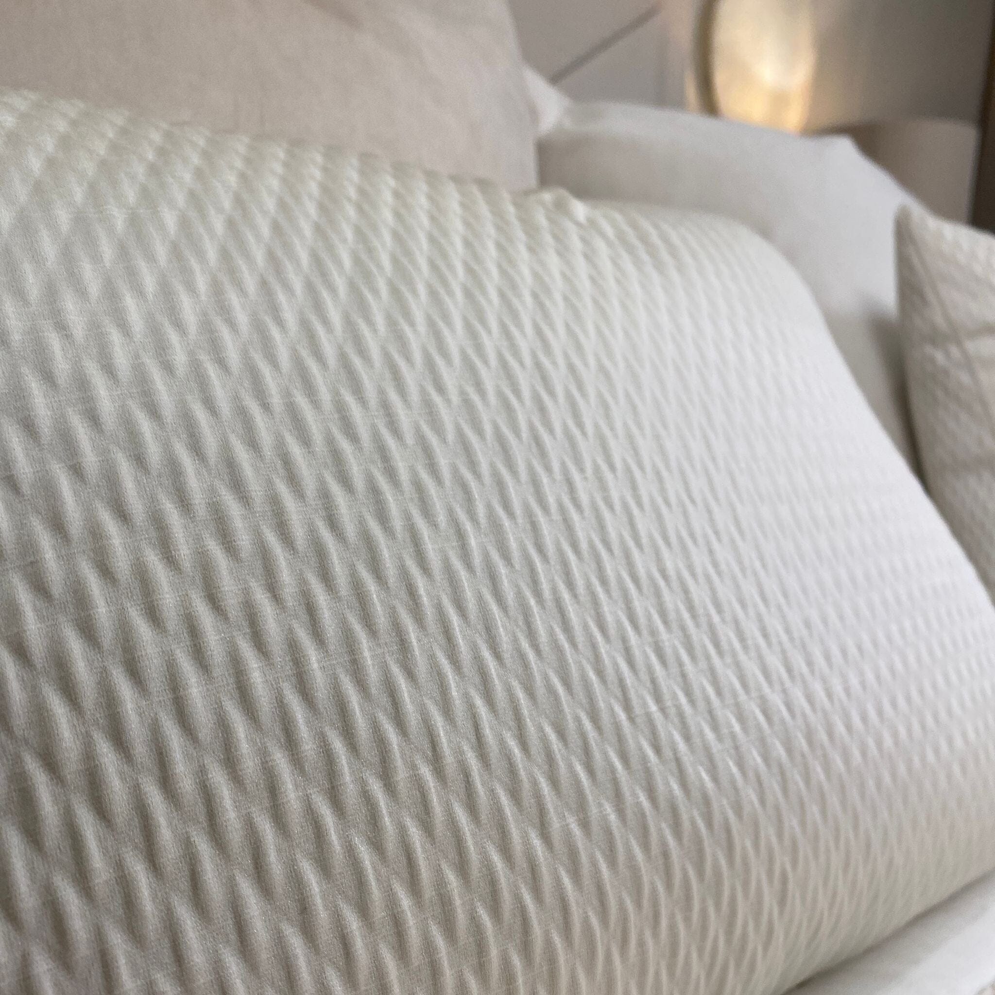 Alie Ivory Bolster Cushion - 35x50cm - Image 3