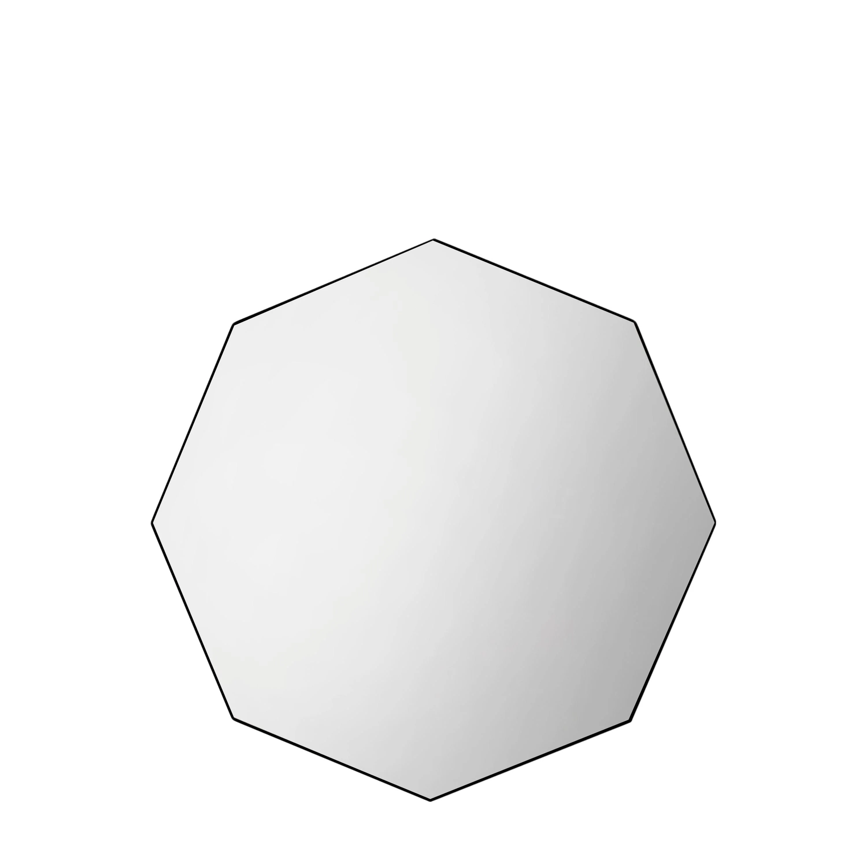 Antonia Octagonal Black Framed Wall Mirror - Image 2