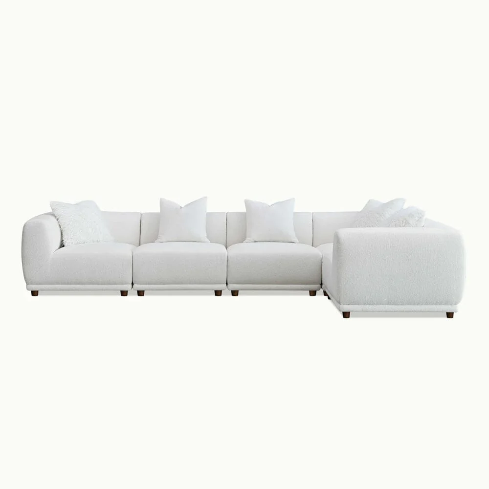 Arlo Polar Boucle Modular Sofa Range - Image 7