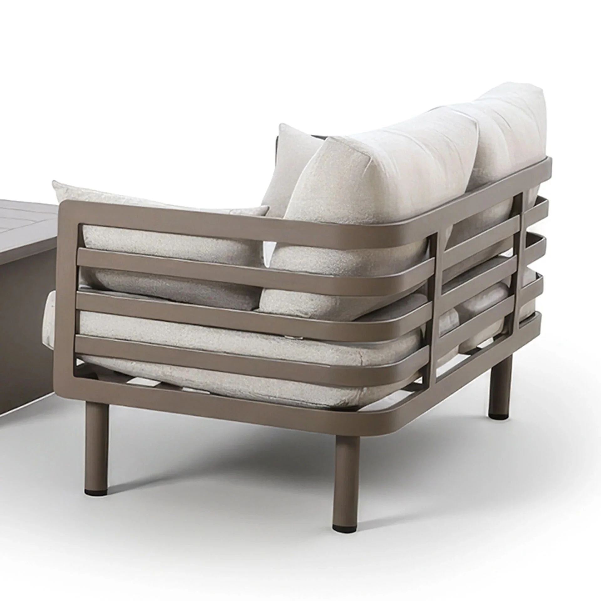 Ashford Aluminium Outdoor Lounge Set- Seats 4 - Image 4