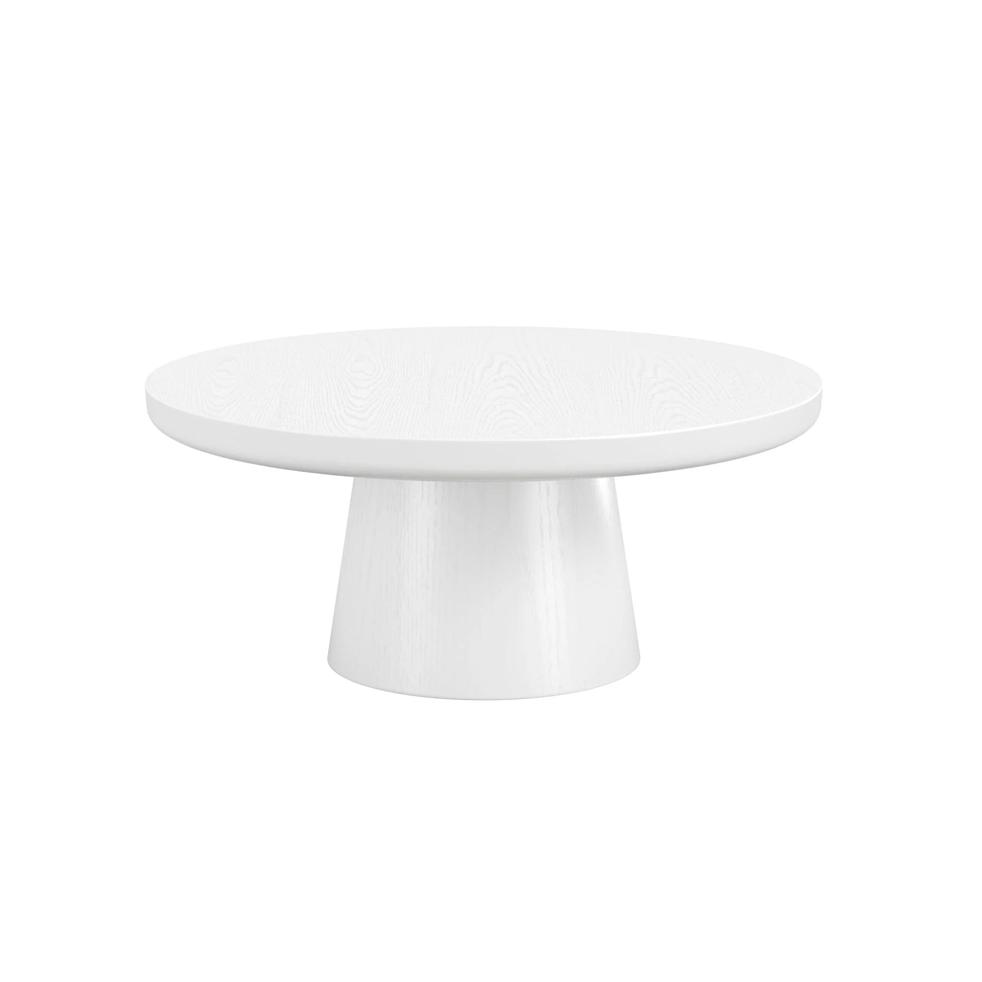 Azure White Round Coffee Table - Image 2