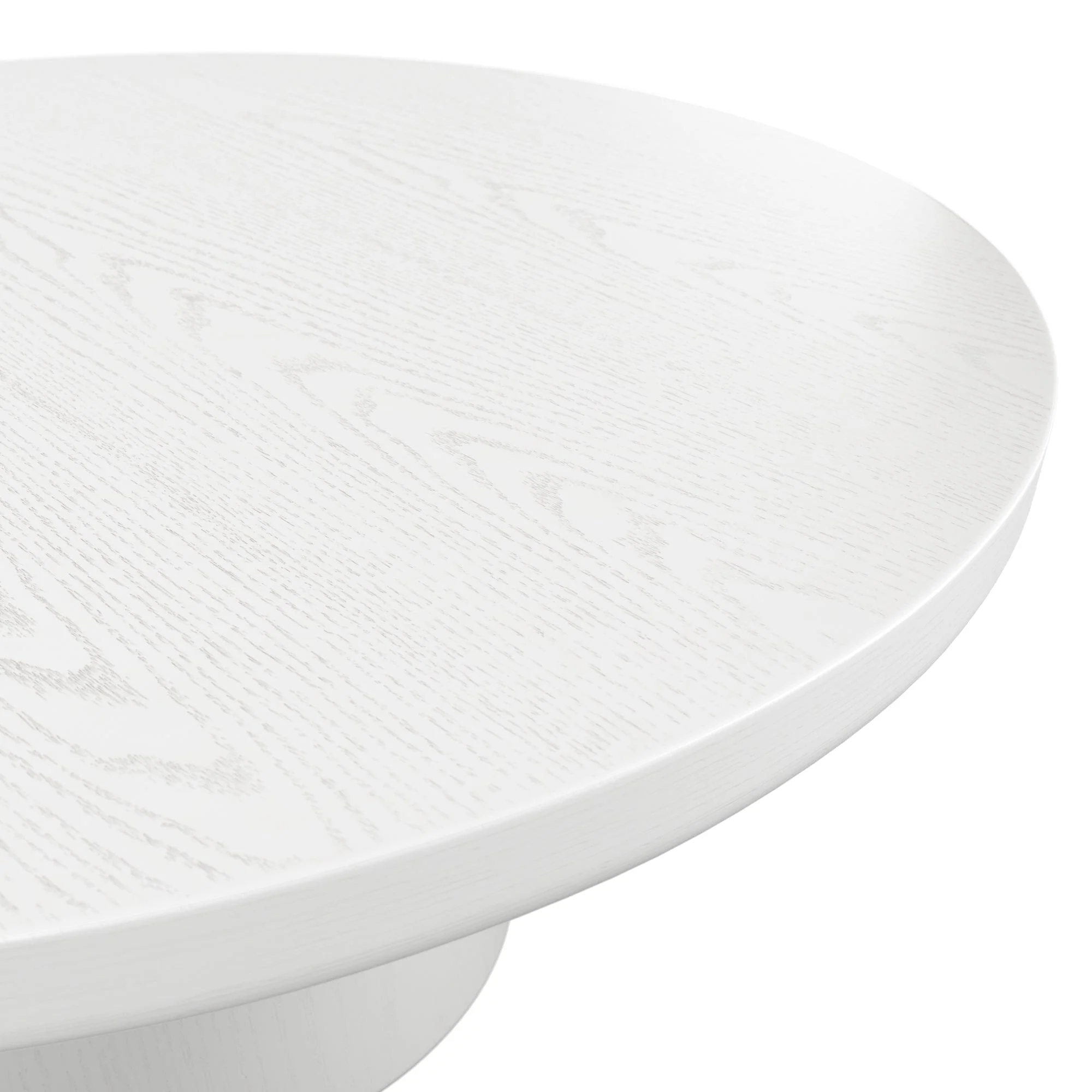 Azure White Round Coffee Table - Image 3