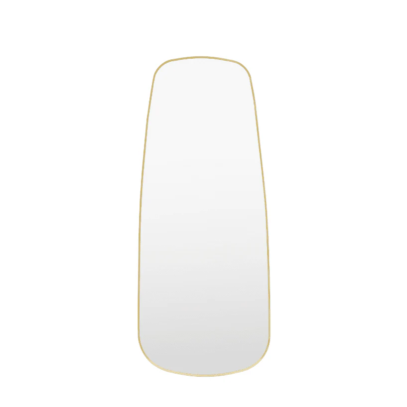 Bailey Gold Curved Leaner Mirror - Image 3