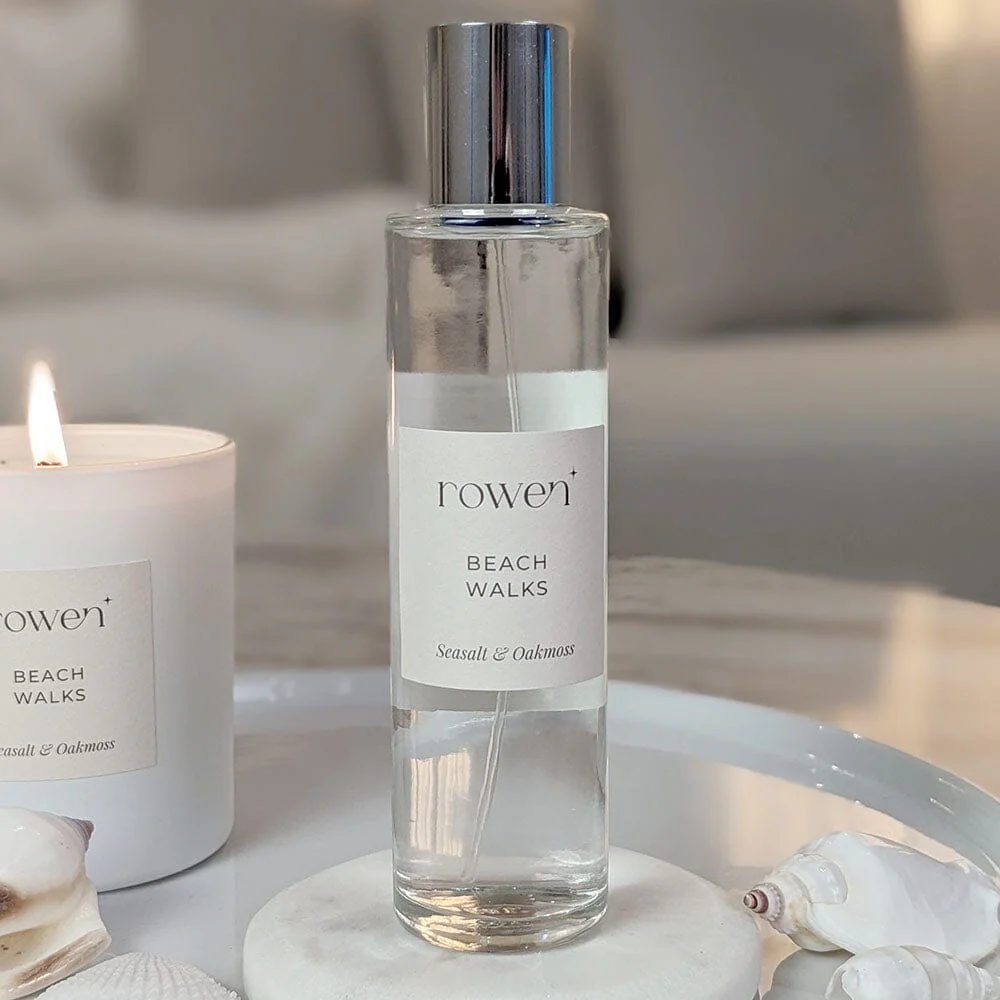 Beach Walks Silver Scented Room Spray - Sea Salt & Oakmoss 110ml - Image 3