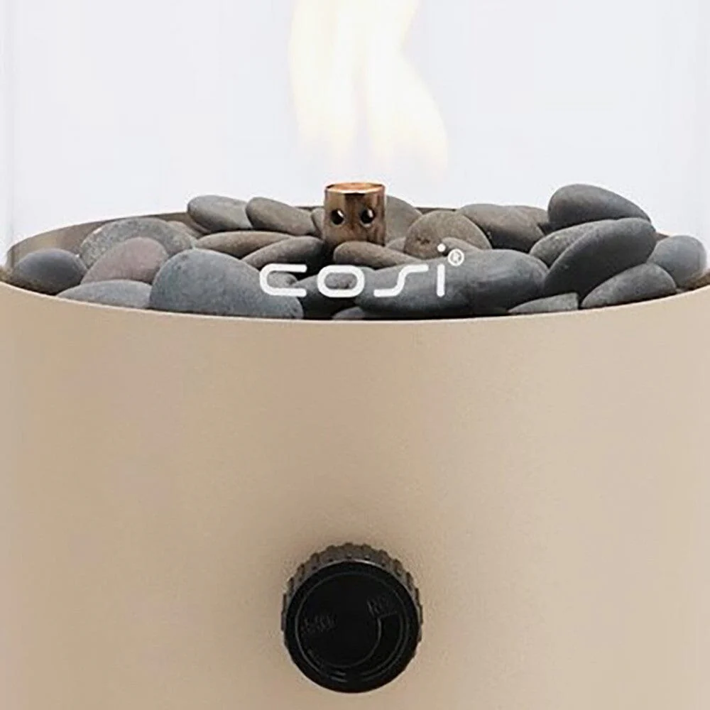 Blaze Beige Fire Lantern with Handle - Image 3