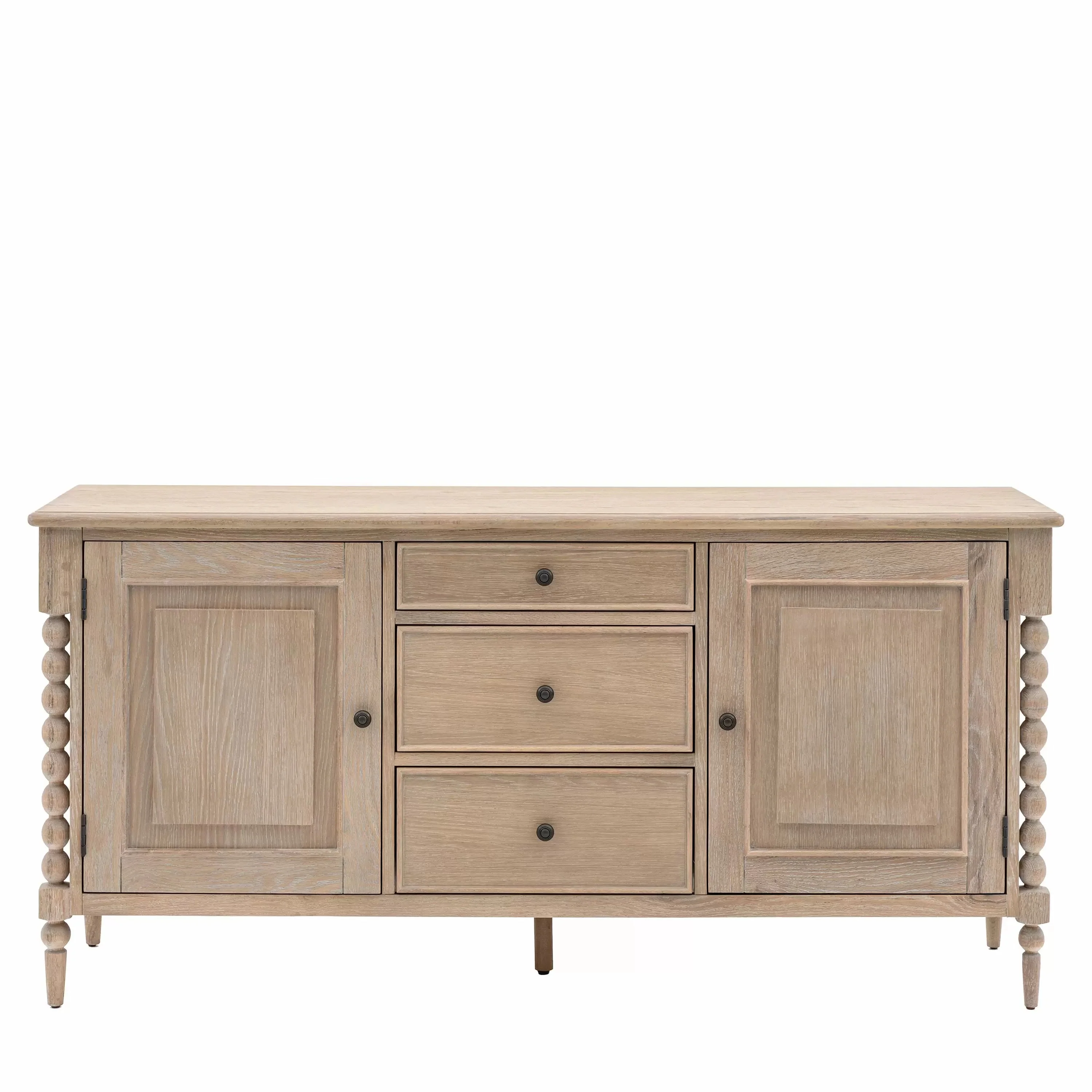 Blenheim 2 Door 3 Drawer Oak Sideboard - Image 3