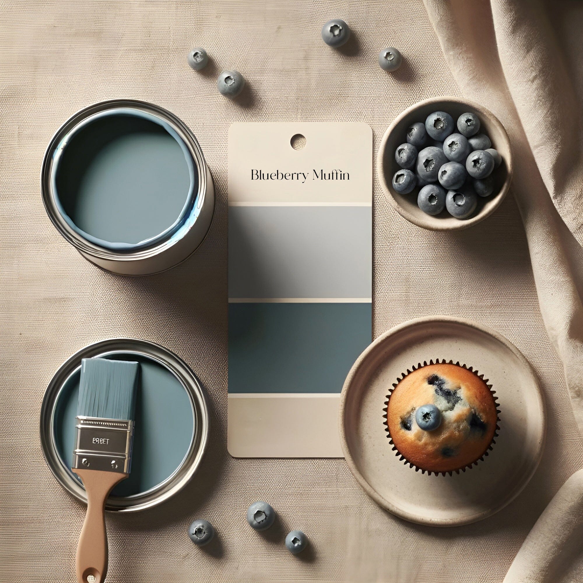 Blueberry Muffin Matt Wood & Trim Paint - 750ml - Image 2