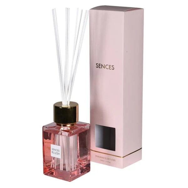 Blush Rose Scented Pink & Gold Large Reed Diffuser - 500ml - Image 3