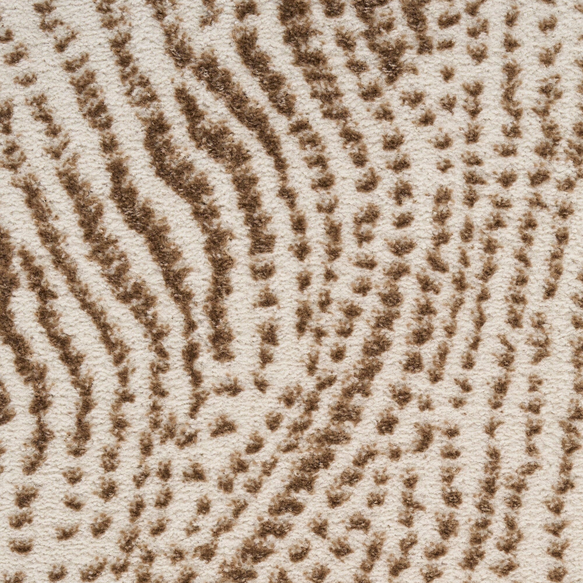 Braun Beige & Brown Swirl Pattern Abstract Rug - Image 3