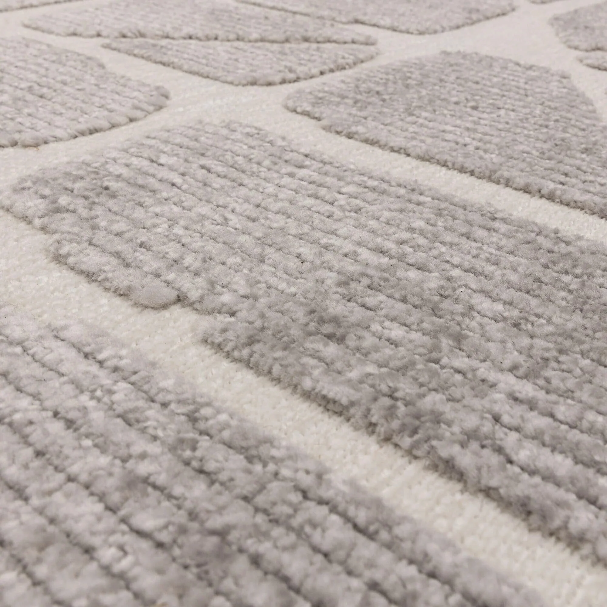 Braylin Grey & Cream Abstract Lines Rug - Image 6