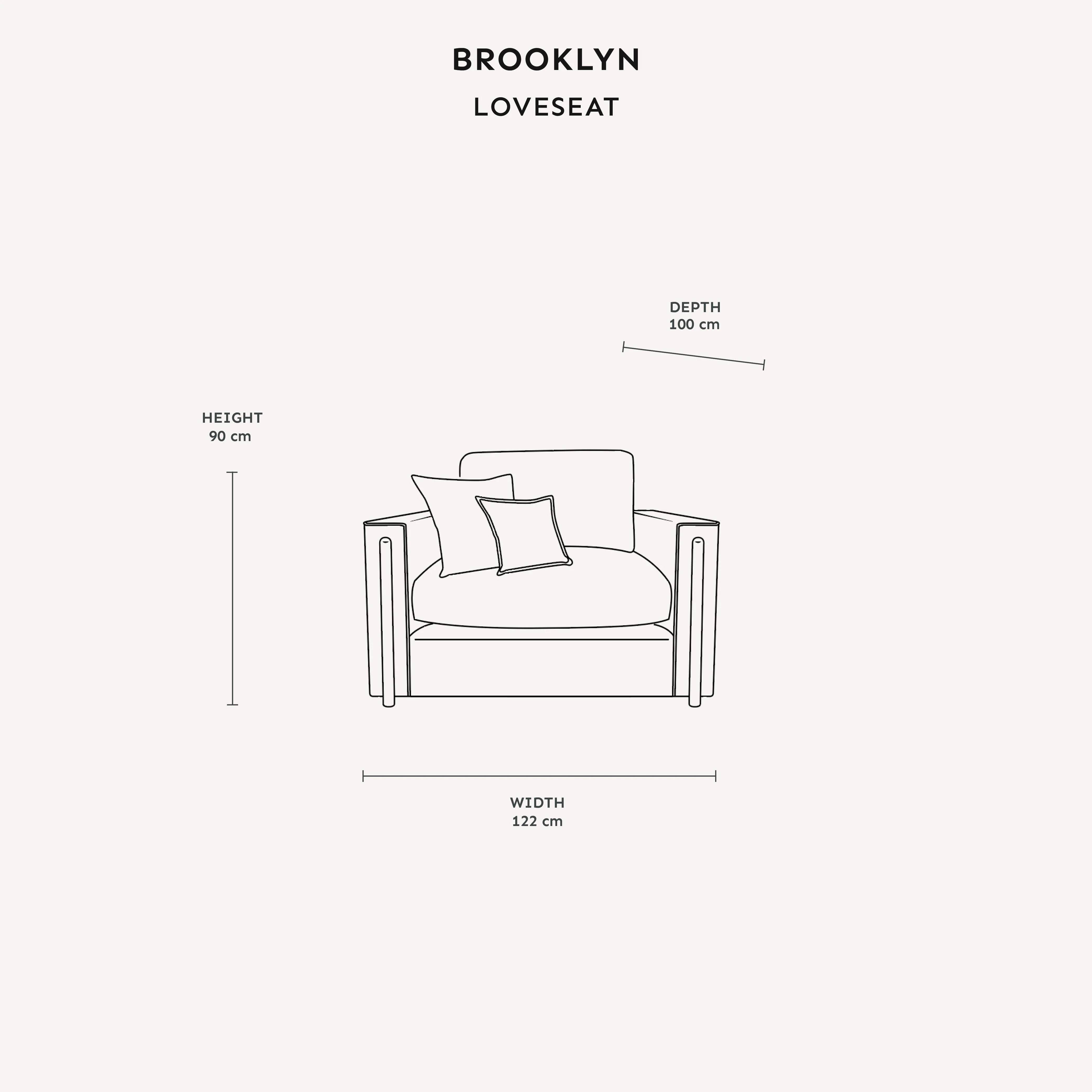 Brooklyn Stone Velvet Sofa Range with Walnut Leg Detail - Image 14