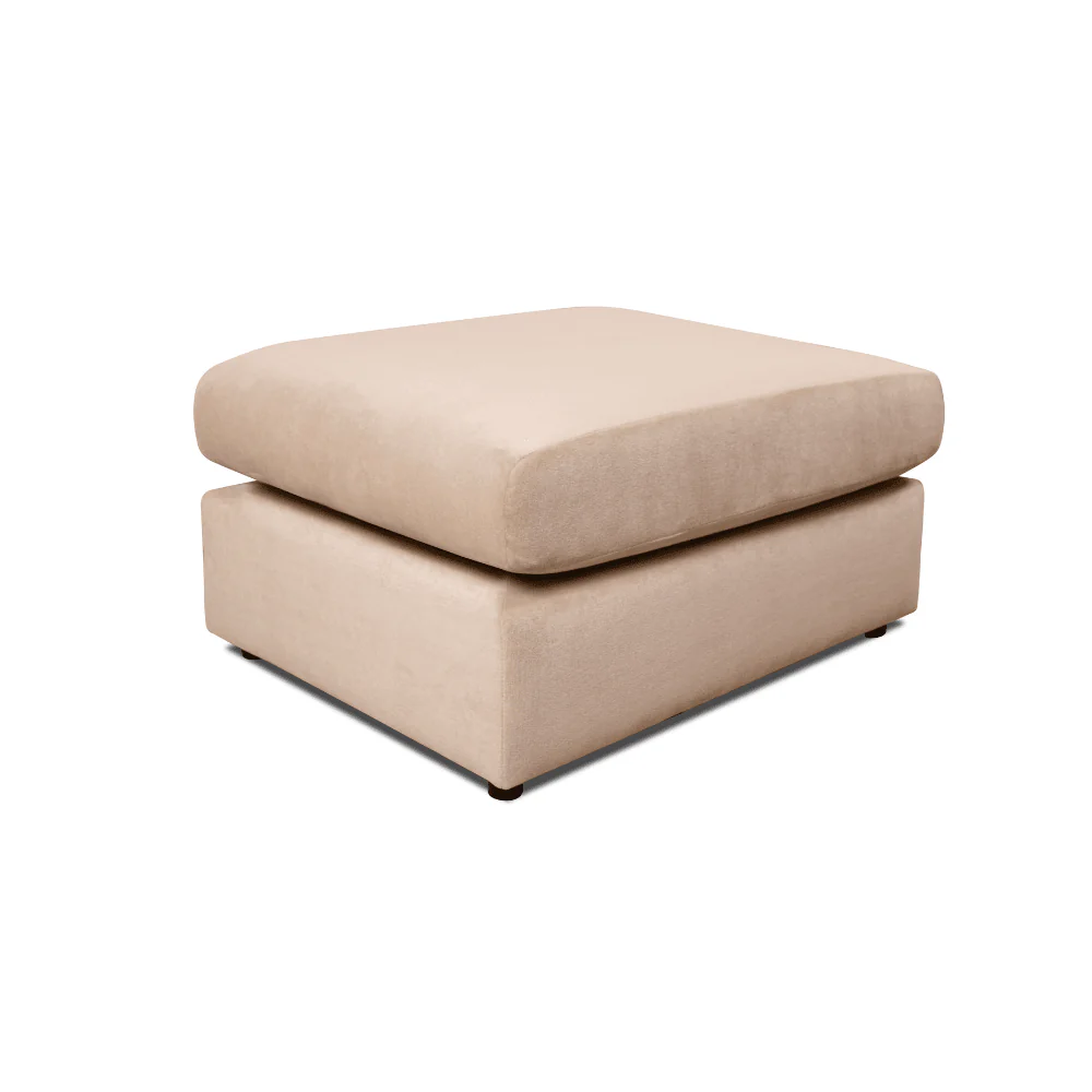 Brooklyn Stone Velvet Sofa Range with Walnut Leg Detail - Image 5