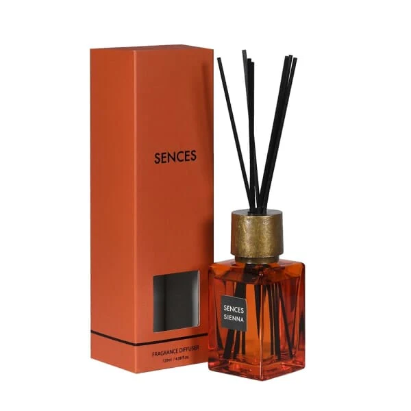 Burnt Orange & Gold Petite Reed Diffuser - 120ml - Image 4