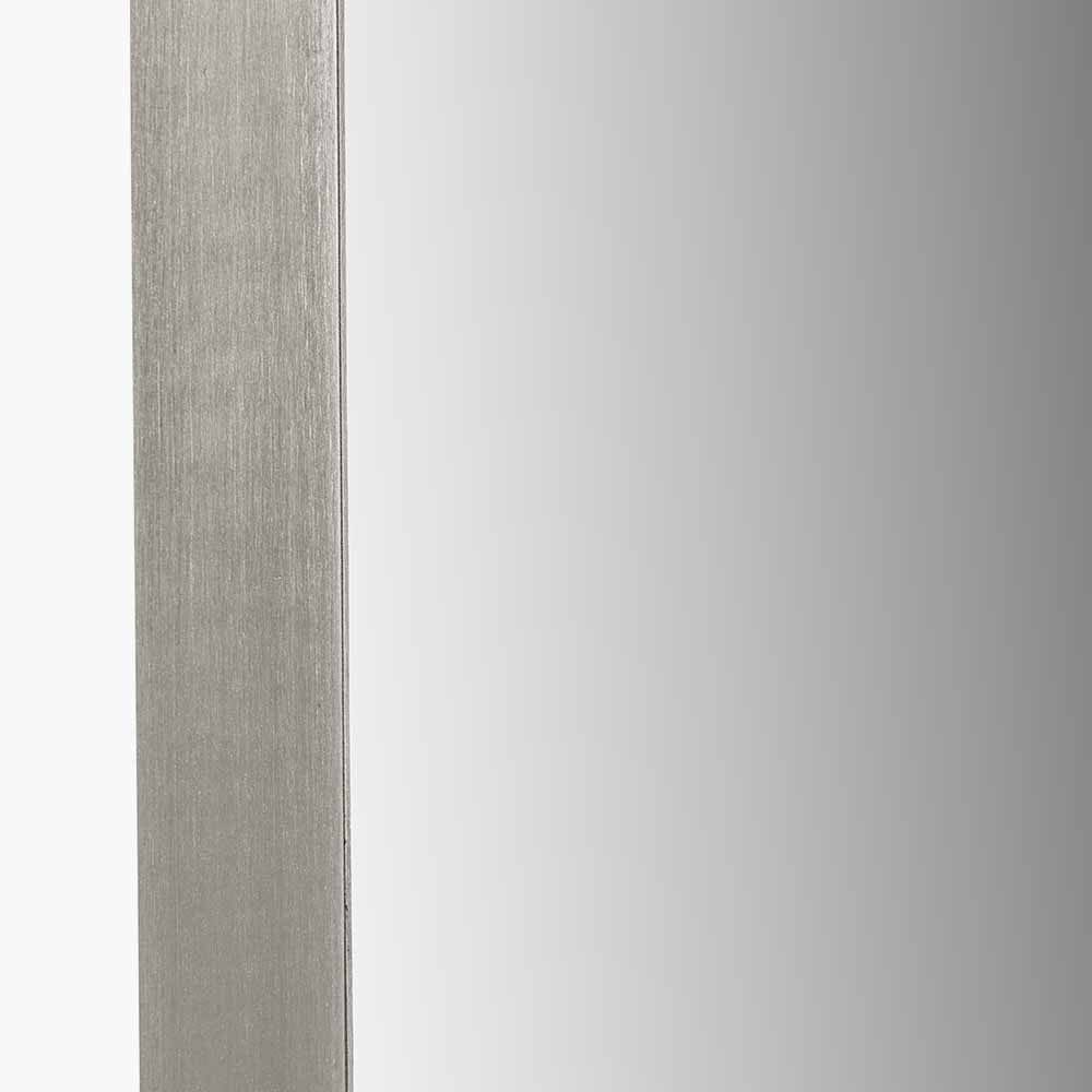 Cairns Brushed Silver Arched Floor Mirror - Image 6