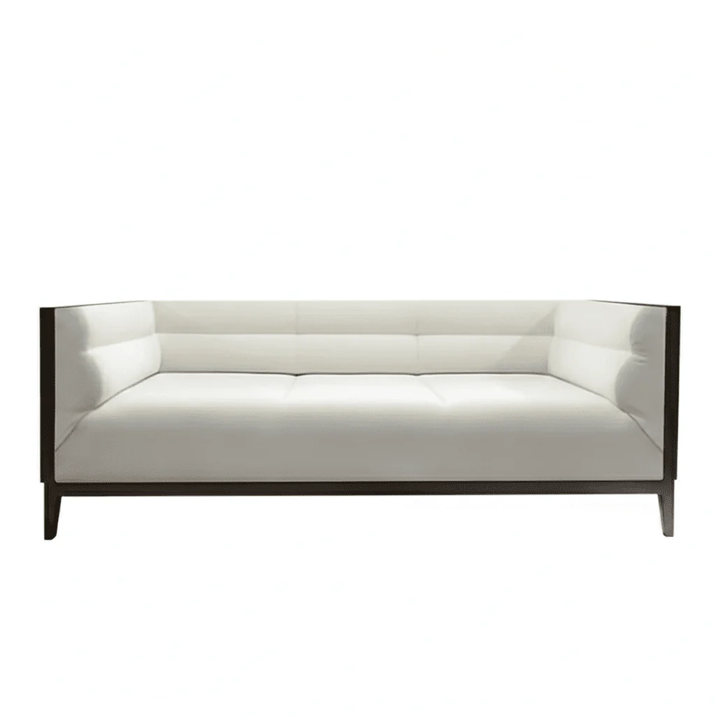 Carina Cream Velvet Sofa Range with Black Plinth - Image 2