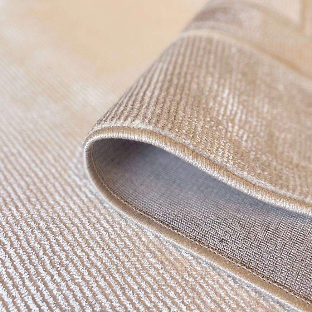 Cassian Ivory & Gold Bordered Rug - Image 2