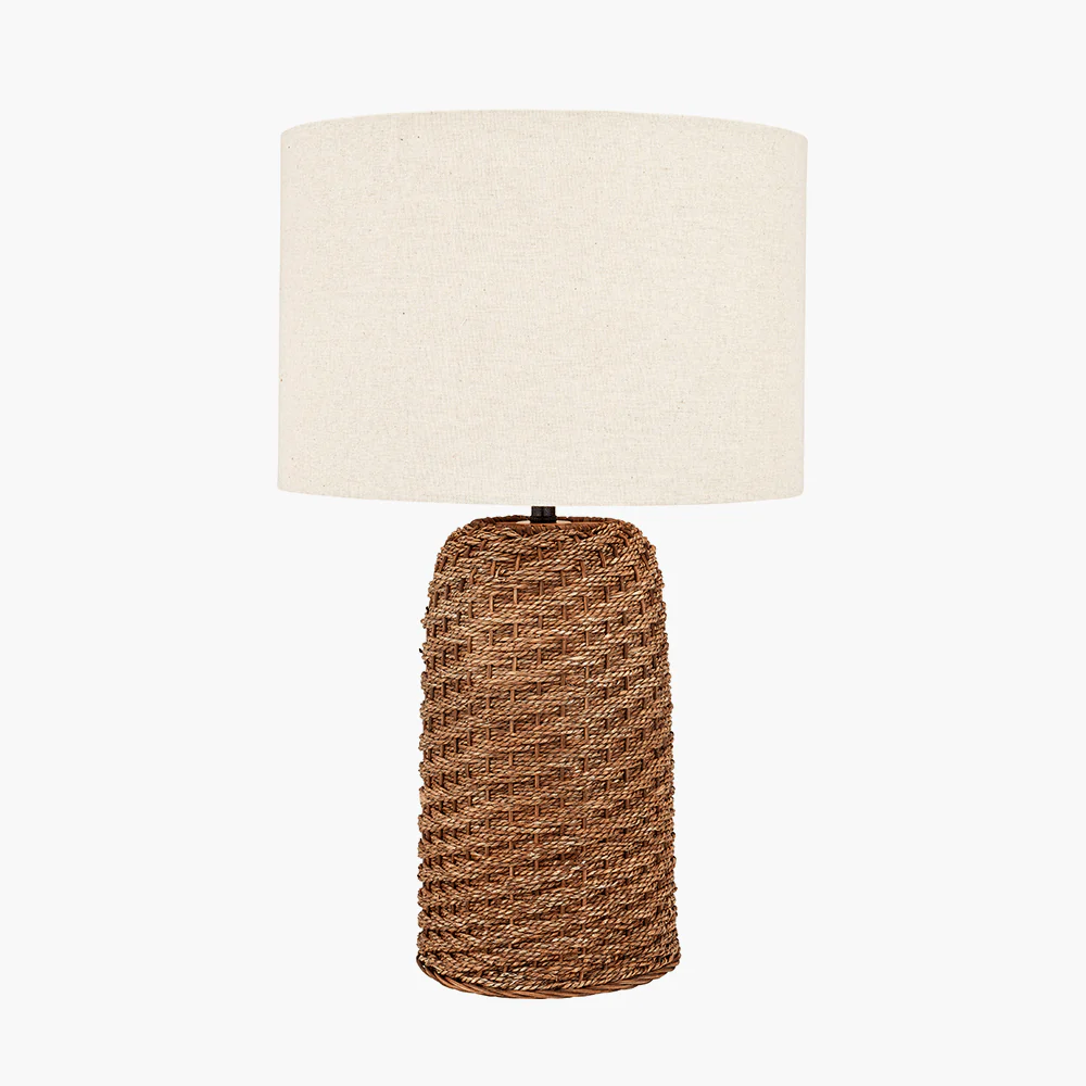 Caswell Woven Seagrass Table Lamp - Image 2