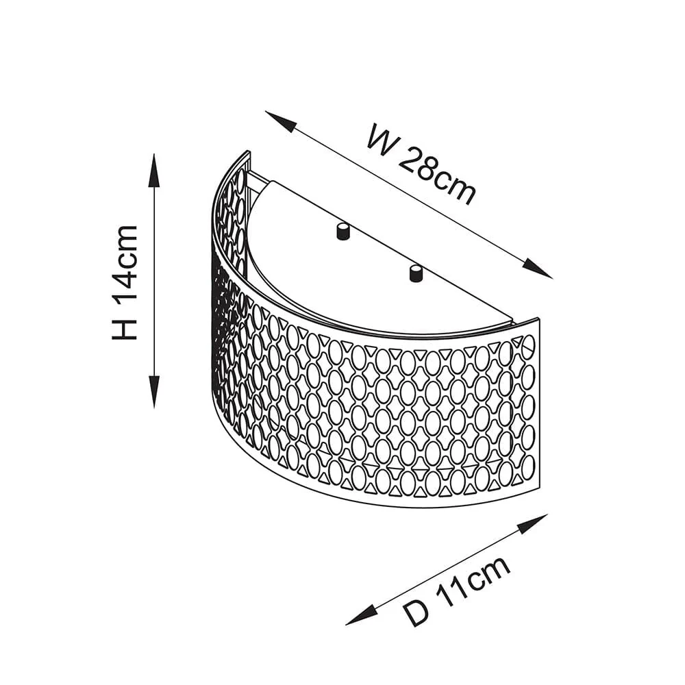Centrico Gold Wall Light - Image 4
