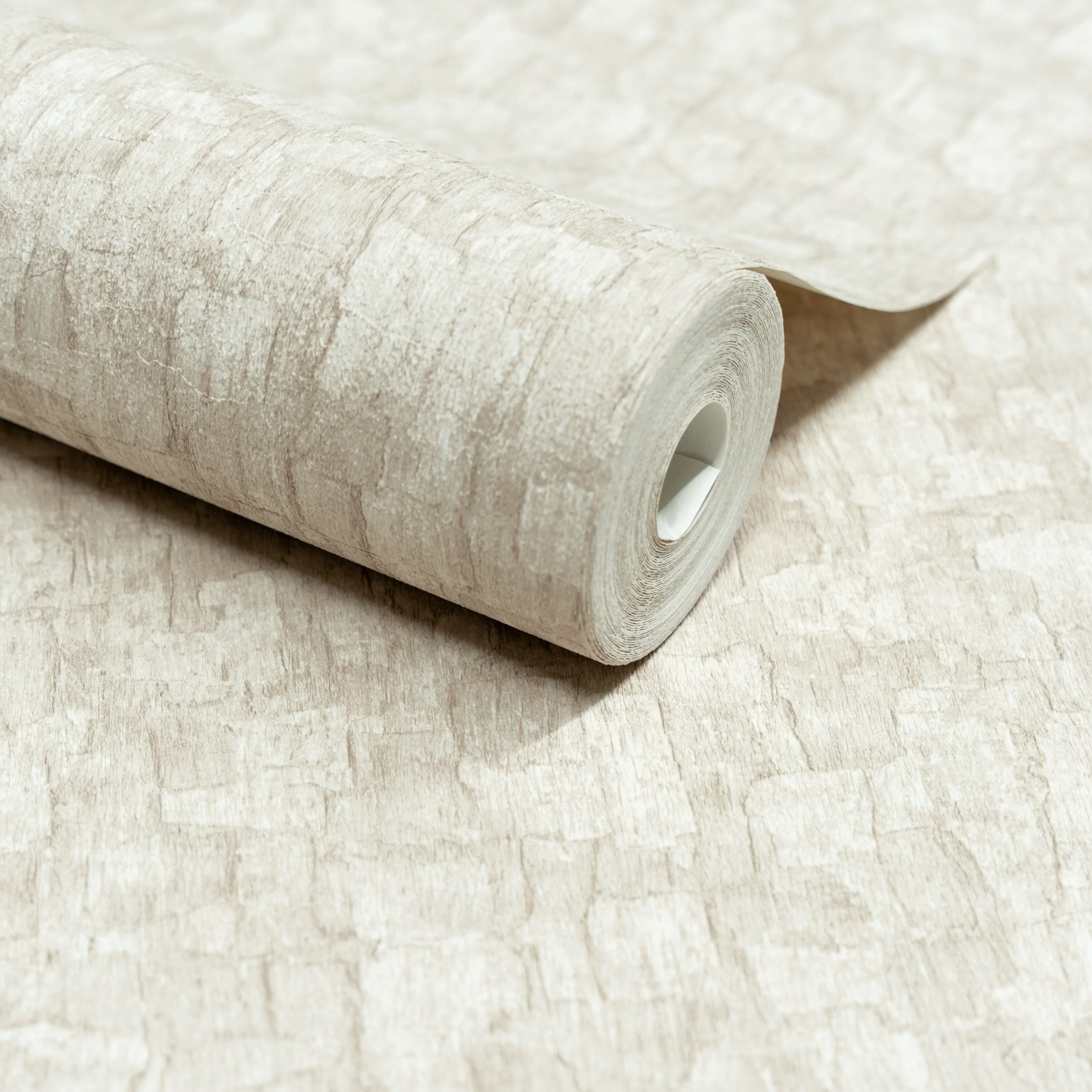 Cetara Cream Abstract Patterned Wallpaper