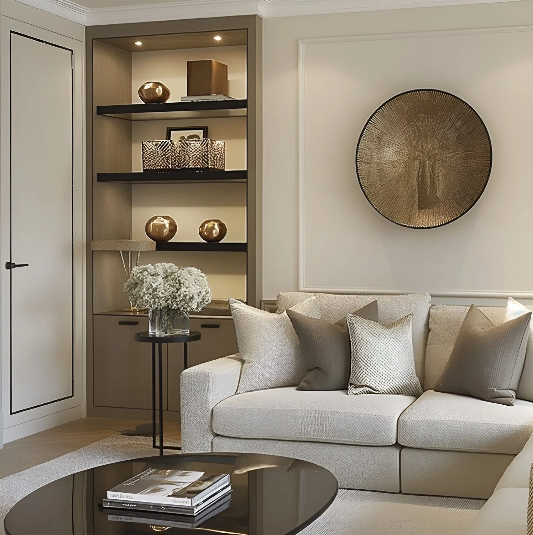 Champagne Truffle Matt Wood & Trim Paint - 750ml - Image 2