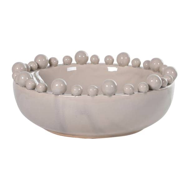 Chantray Cream Bobbled Edge Bowl - Image 3