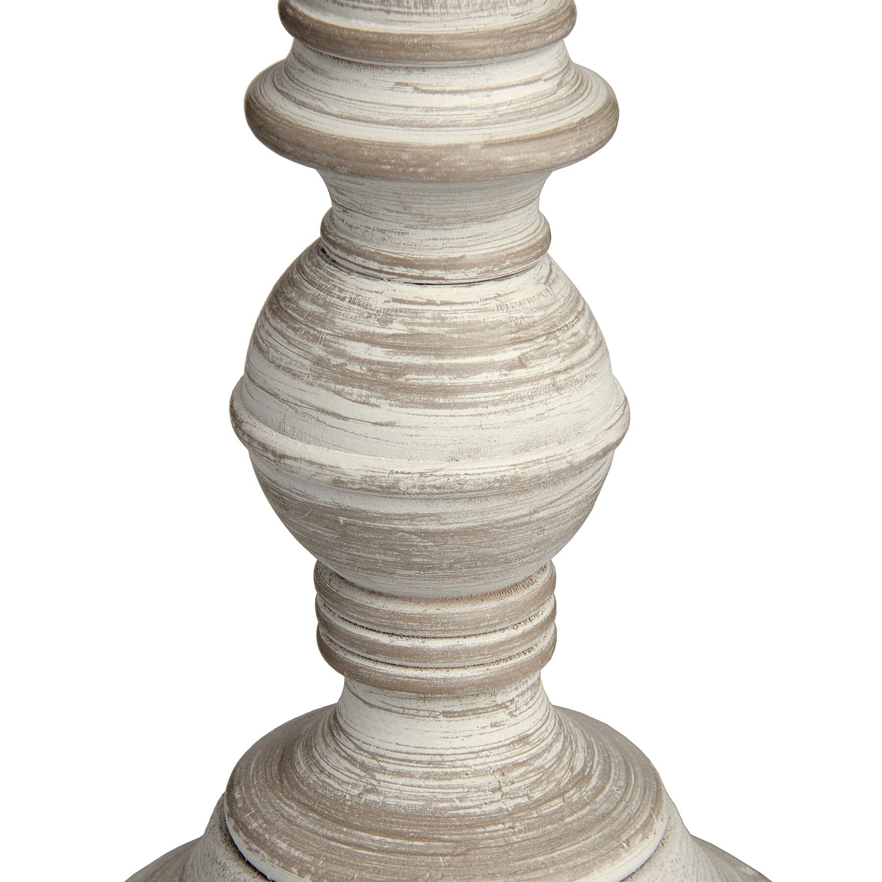Chatsworth Tall Wooden Thin Table Lamp with Neutral Shade - Image 3