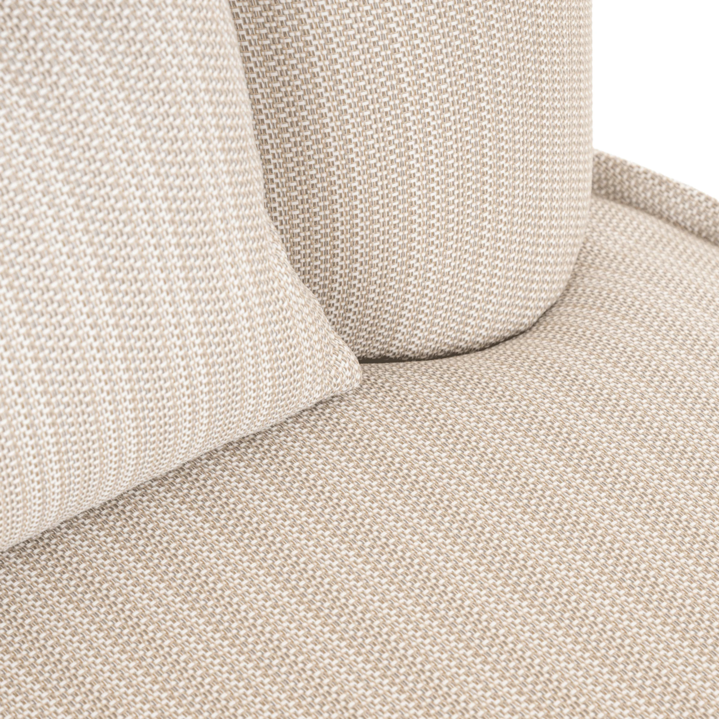 Chiswick Beige Outdoor Swivel Lounge Chair - Image 6