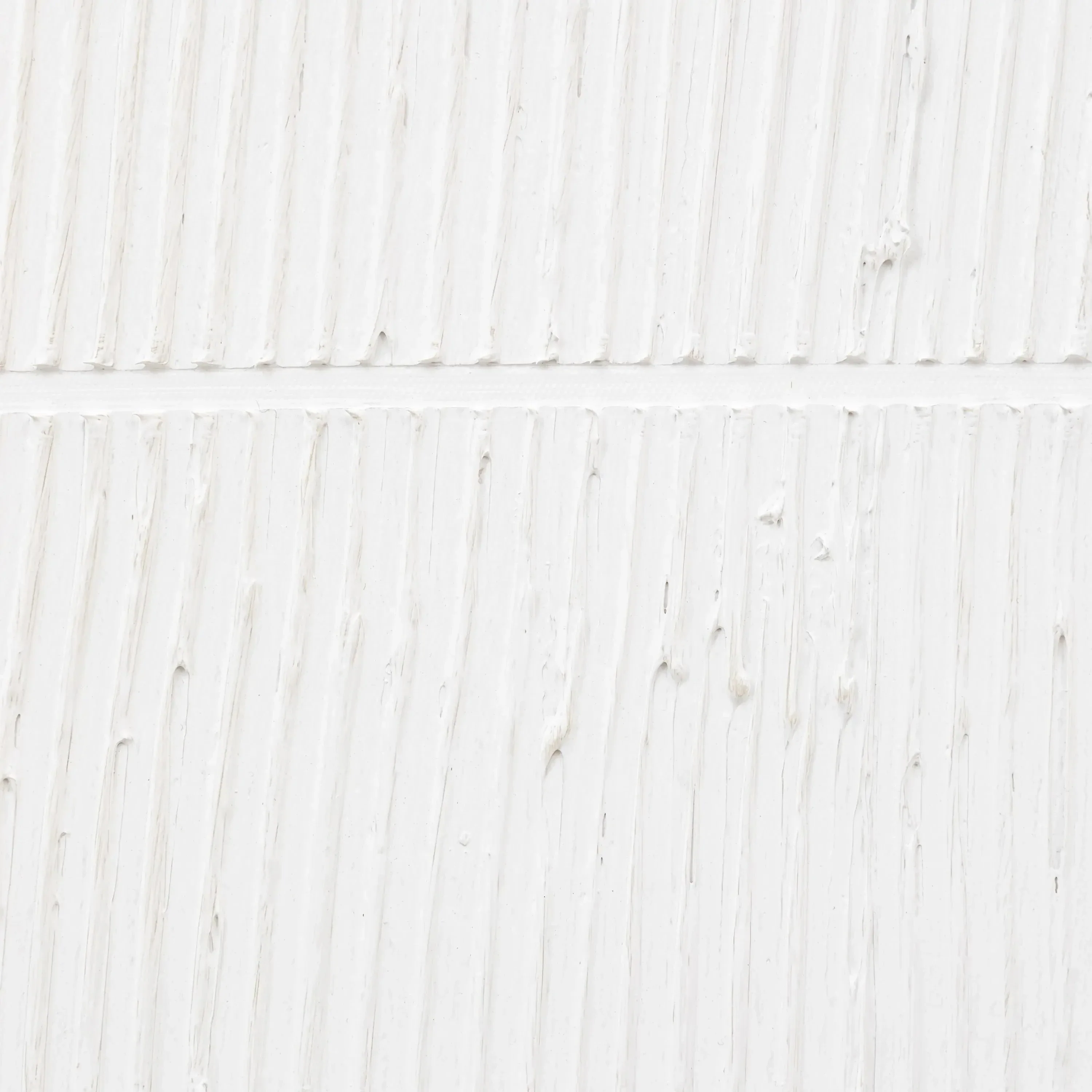 Clarendon White Textured Wooden Framed Canvas Wall Art - Image 5