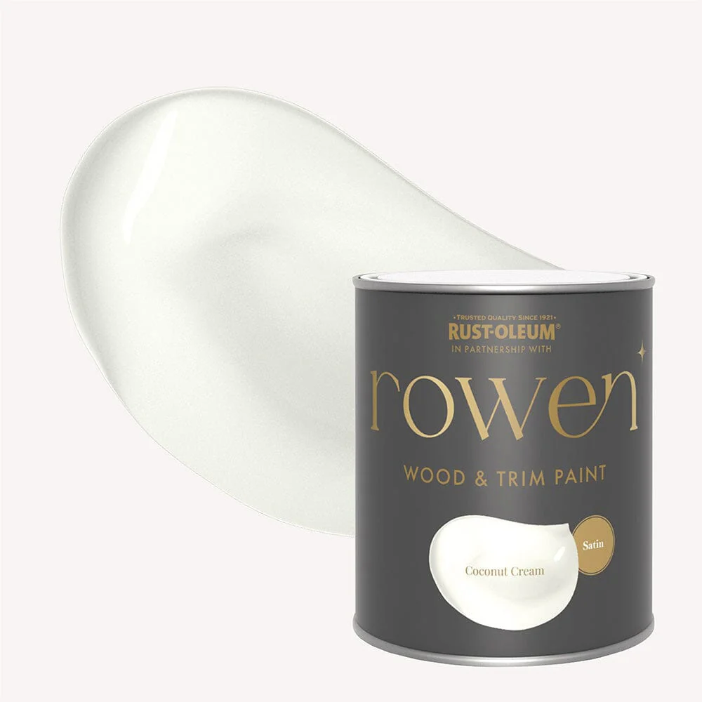 Coconut Cream Satin Wood & Trim Paint - 750ml
