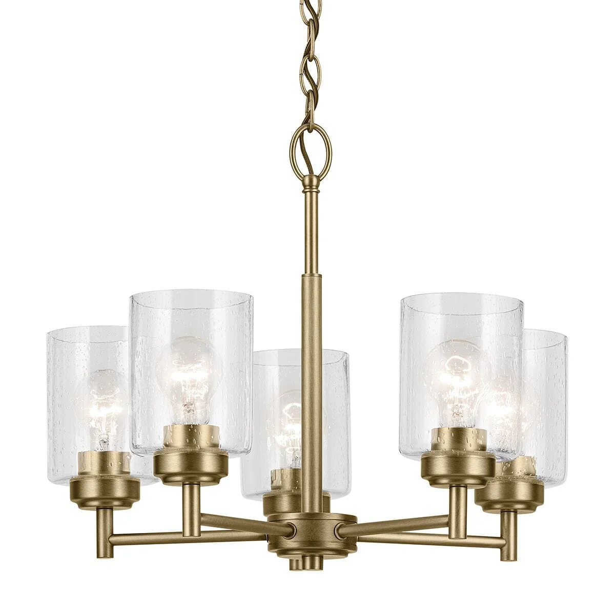 Cressida Gold 5 Light Pendant Ceiling Light - Image 3