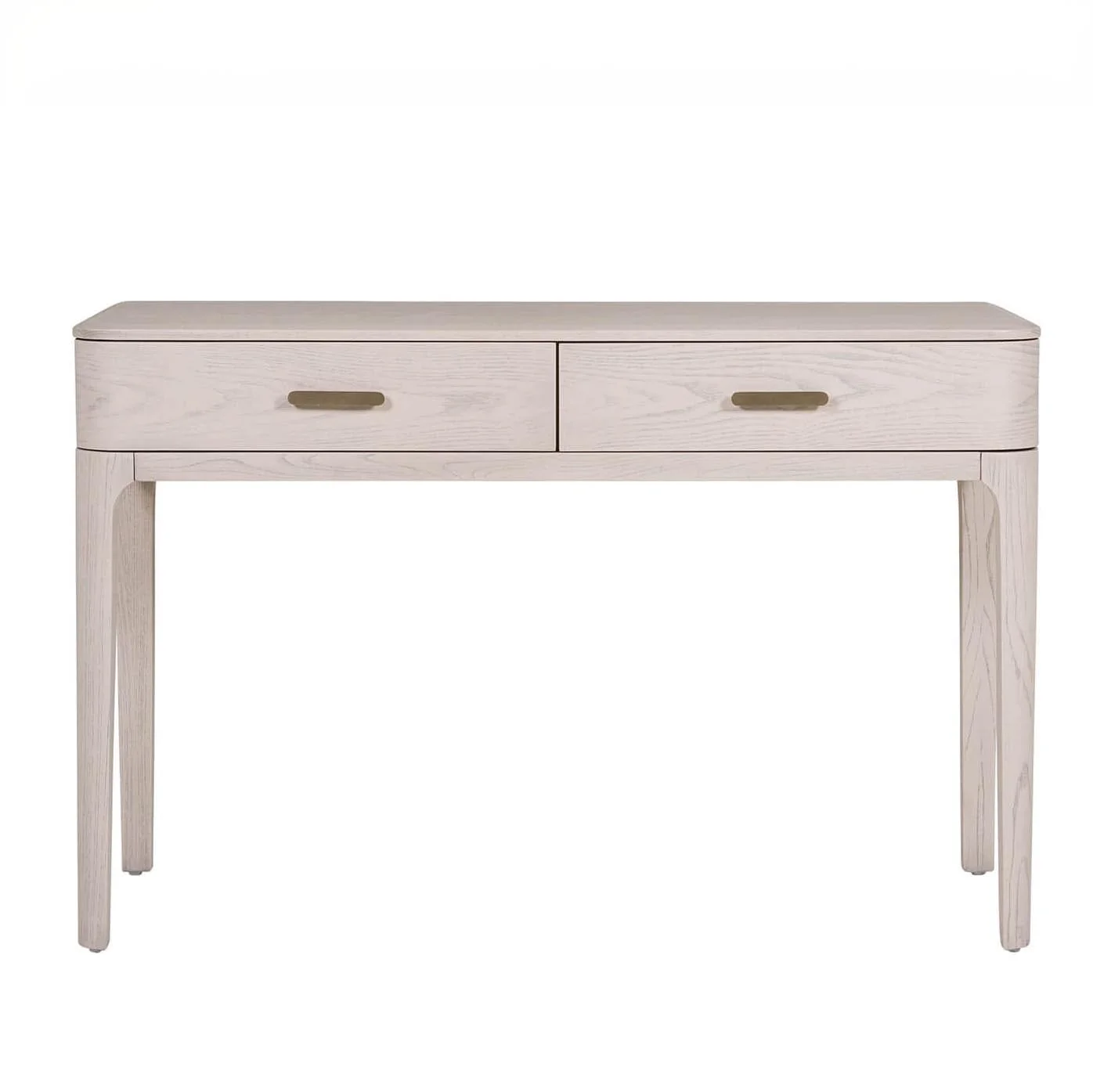 Dahlia Lightwash Wood Veneer 2 Drawer Dressing Table - Image 3
