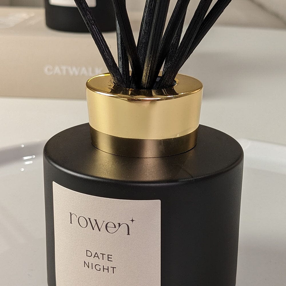 Date Night Black & Gold Reed Diffuser - Truffle D'orient 120ml - Image 4