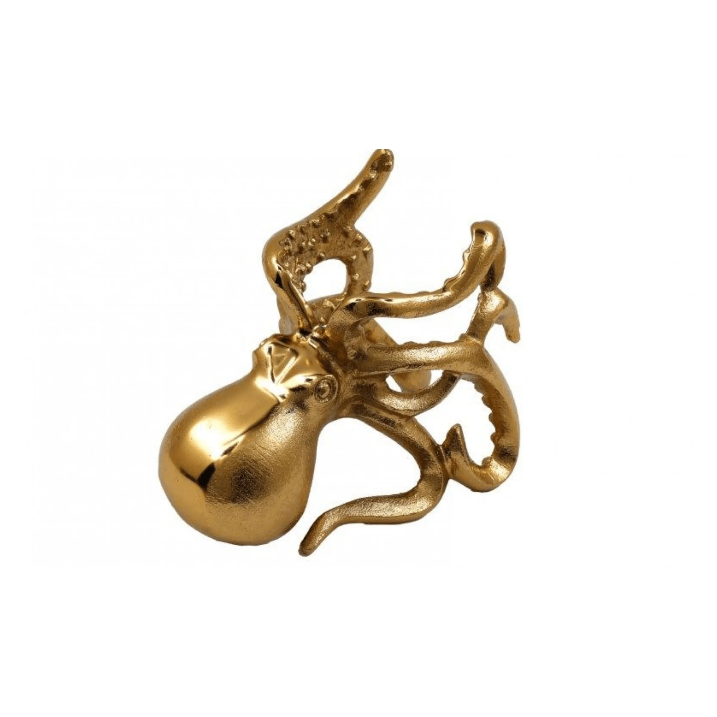 Decorative Gold Octopus Bottle Holder - Image 3