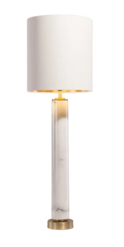 Dimitri Marble & Gold Table Lamp - Image 4