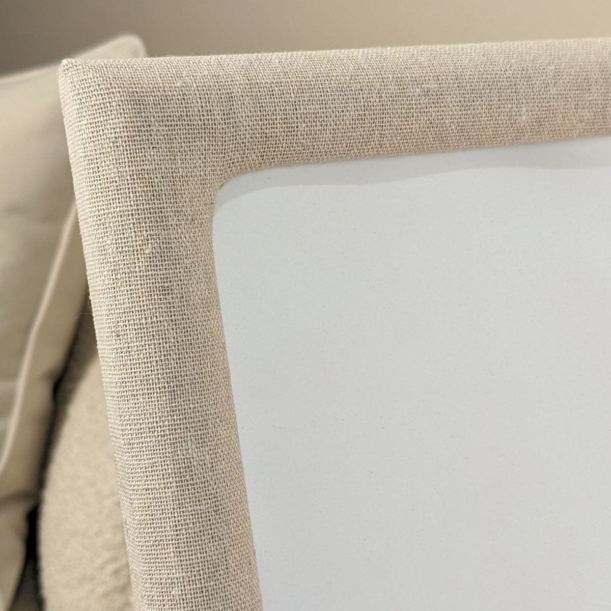 Ellari Cream Linen Photo Frame - 4x6" - Image 3