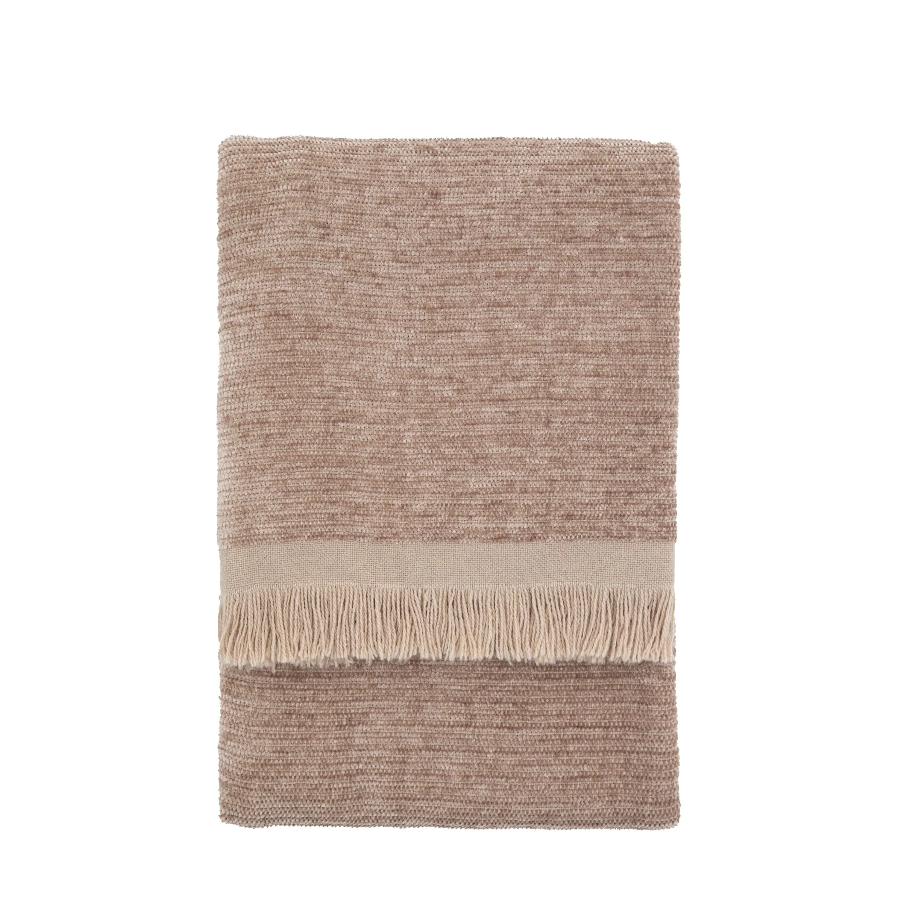 Elyna Mink Soft Chenille Tasselled Throw - Image 2