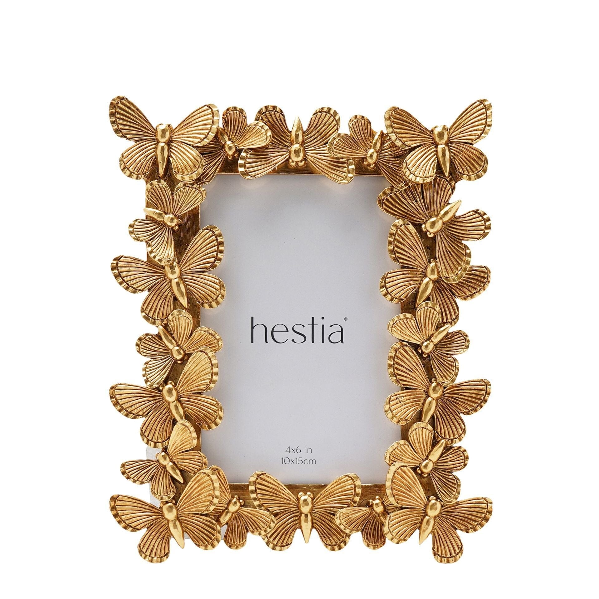 Elysia Gold 3D Butterfly Photo Frame- 4x6" - Image 2