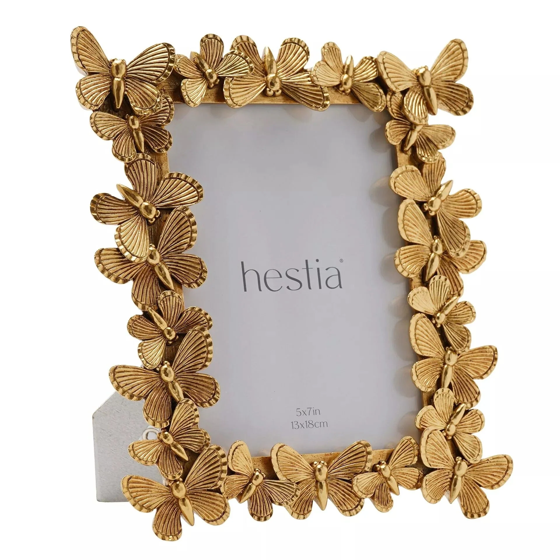 Elysia Gold 3D Butterfly Photo Frame- 5x7" - Image 2