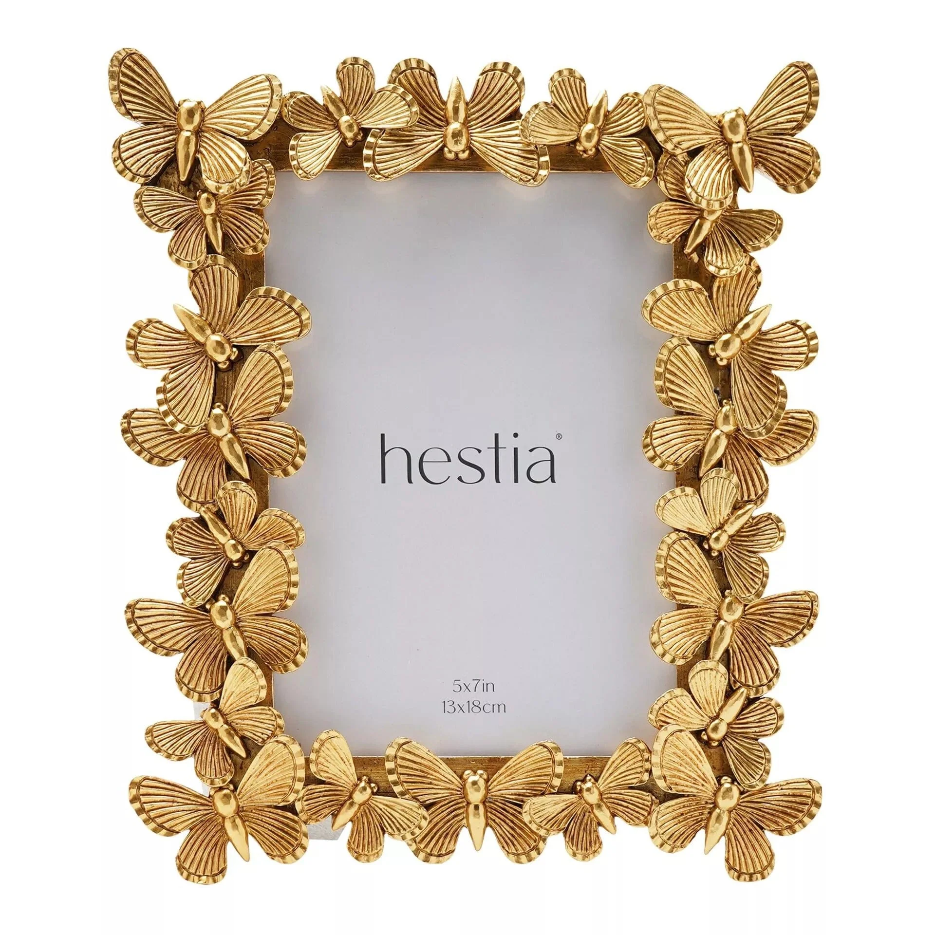 Elysia Gold 3D Butterfly Photo Frame- 5x7" - Image 3