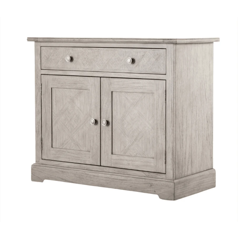 Elysium Natural Wood 2 Door 1 Drawer Sideboard - Image 5