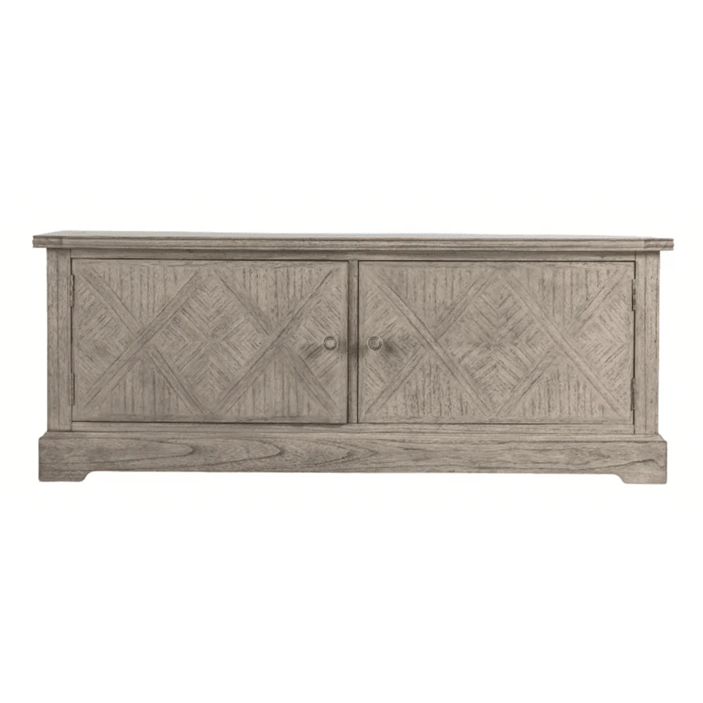 Elysium Natural Wood 2 Door Media Unit - Image 2