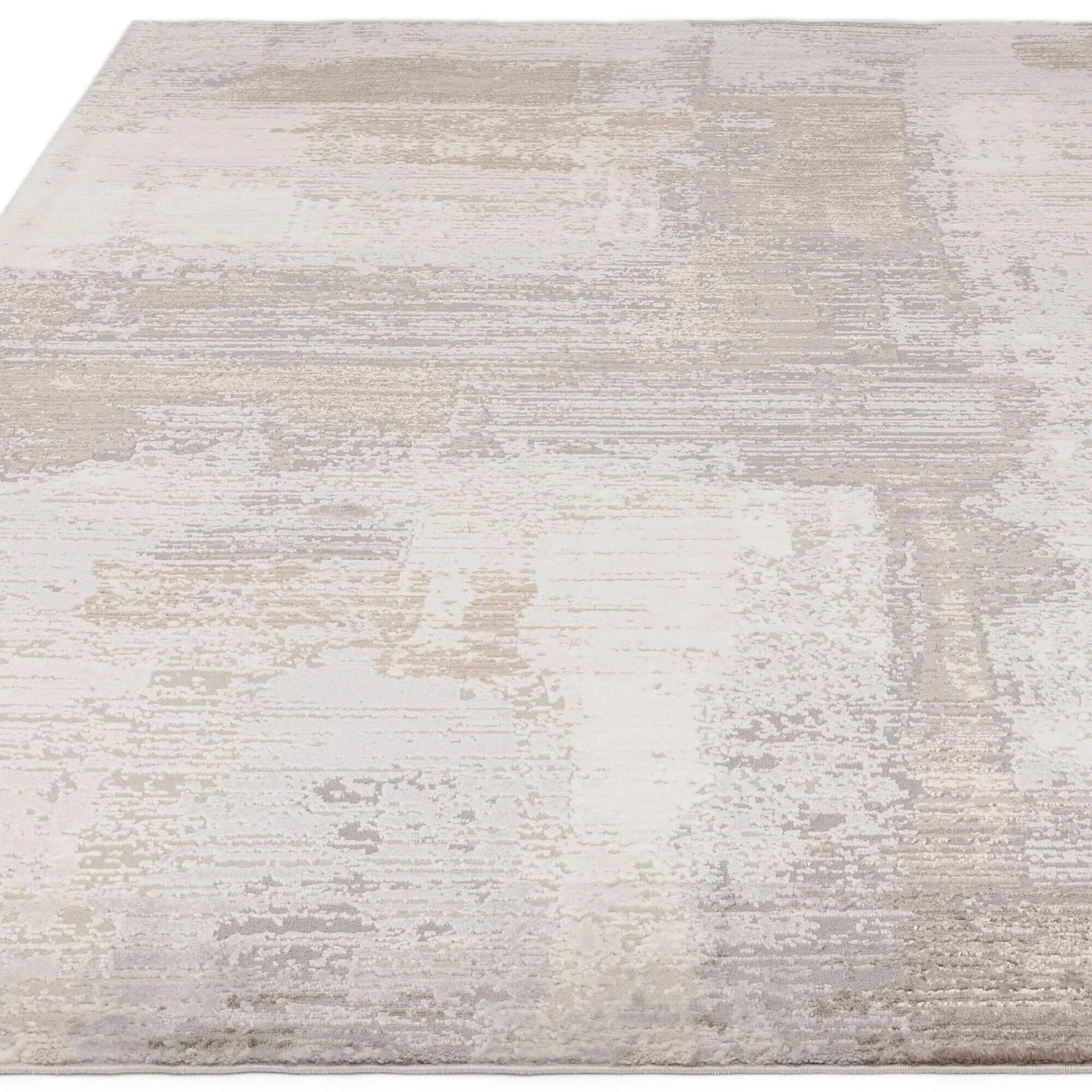 Envie Neutral Abstract Patterned Rug - Image 3