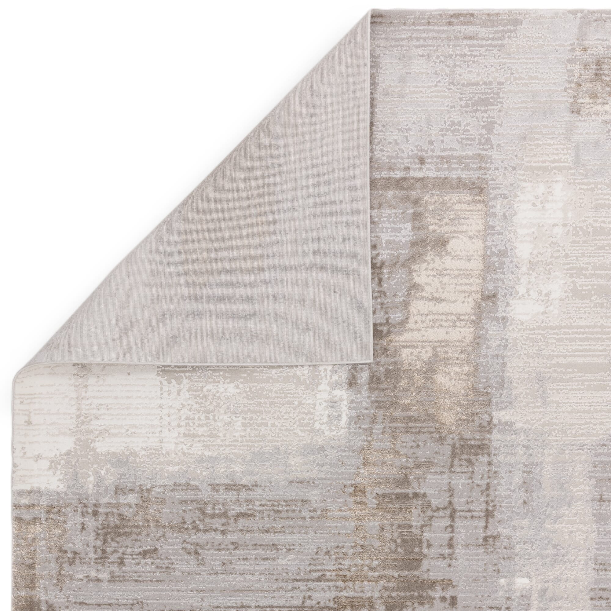 Envie Neutral Abstract Patterned Rug - Image 5