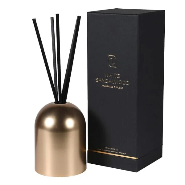 Epiphany Gold White Sandalwood Reed Diffuser- 100ml - Image 4