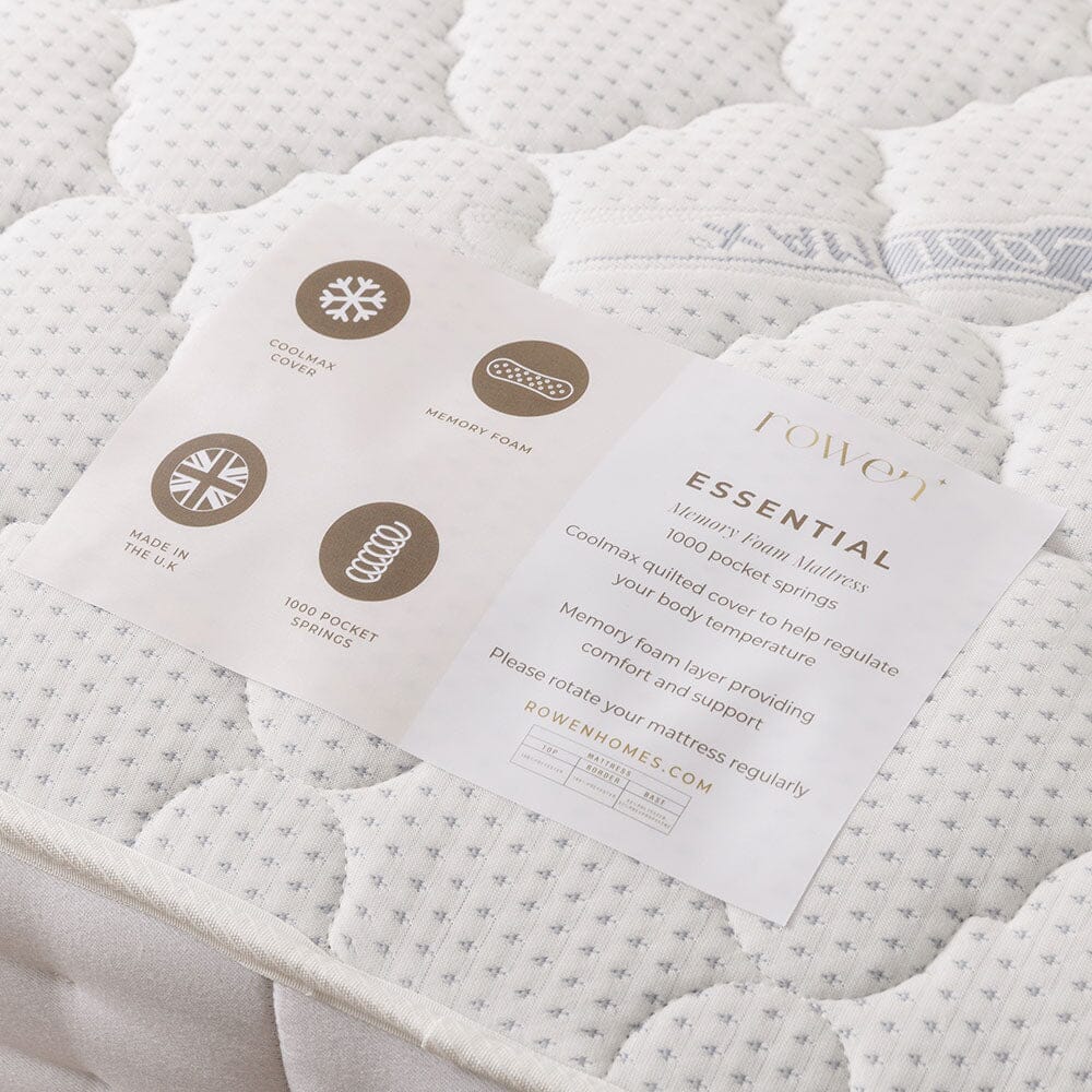 Essential 1000 Pocket Memory Foam Mattress - Image 2