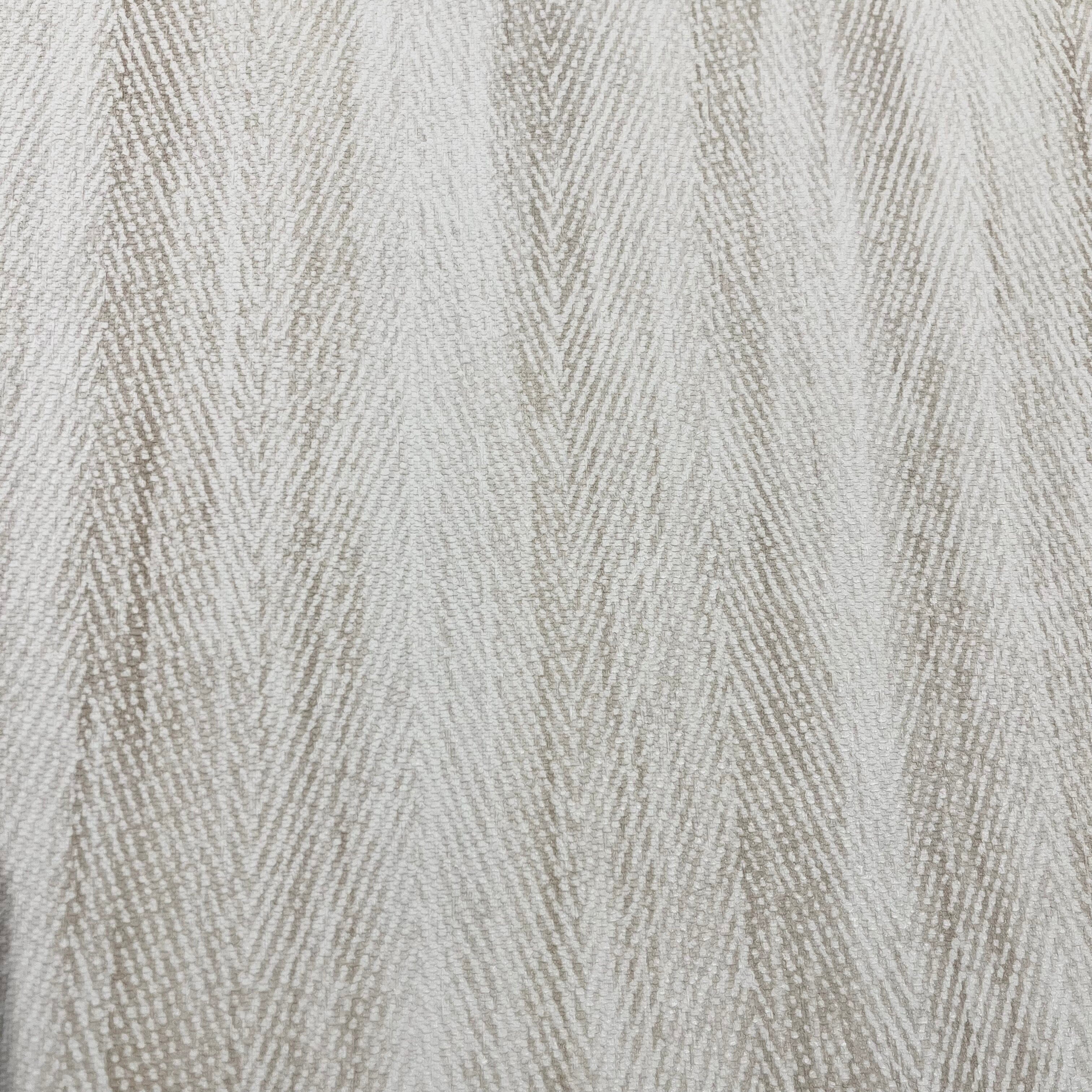 Evelyn Cream & Taupe Woven Effect Wallpaper - Image 2