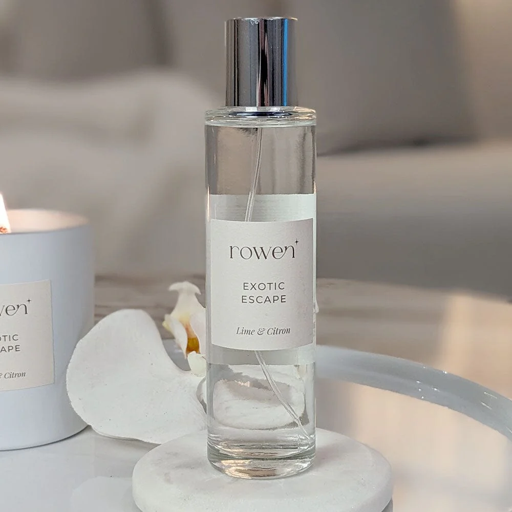 Exotic Escape Silver Scented Room Spray - Lime & Citron 110ml - Image 3